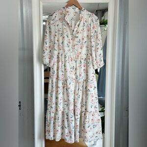 PRIV floral maxi dress
